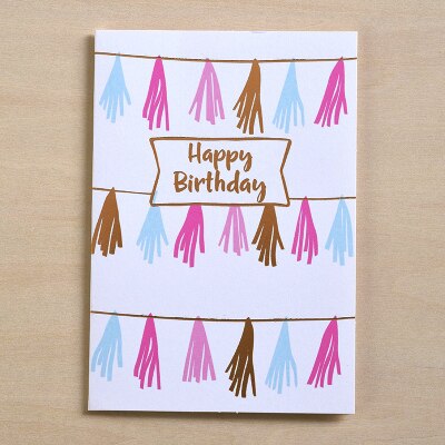 ENO Gruß Party Kleine Grußkarten Mini Geburtstag Karten freundlicher Danke Karten: Mini 1715 II 03