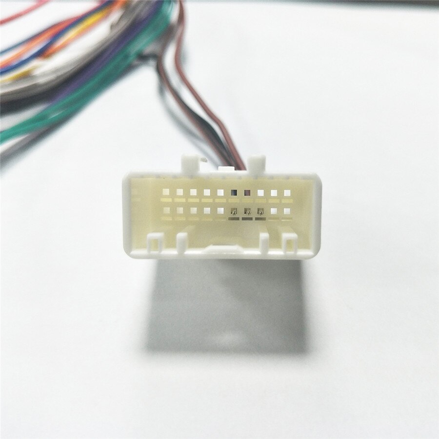 Arnés de cableado de 20 pines, adaptador de conector, o 2din 1din, Android, adecuado para Toyota
