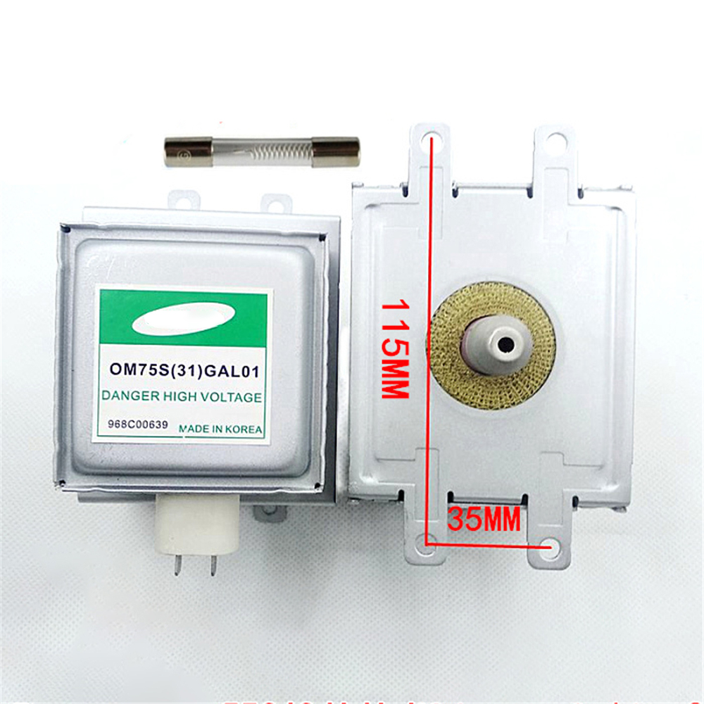 Piezas de repuesto para horno microondas Samsung Magnetron OM75S(31)GAL01, horno de microondas reacondicionado