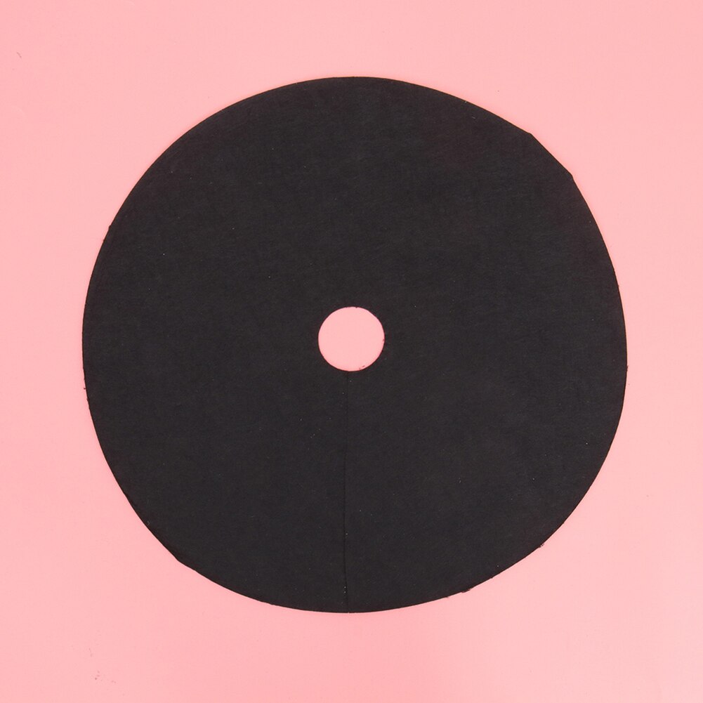 10Pcs Black Biodegradable Non-Woven Vegetable Garden Plants Grow Films Protection Cover Greenhouse Perforated Mulch