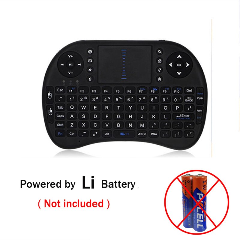 2.4G Wireless Mini Keyboard With Touch Pad Remote Control For PC Laptop Android TV Box Smart TV For Raspberry Pi 4 Model B 3B 2B: Default Title