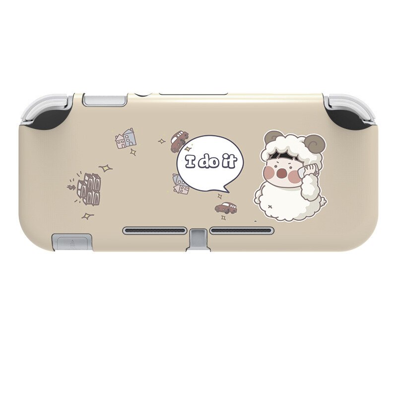 Cute Cartoon Switch Protective Shell TPU Hard Cover Shell NS Lite Anti-fall Painted Sleeve Case For Nintendo Switch Accessories: 4 Switch Lite