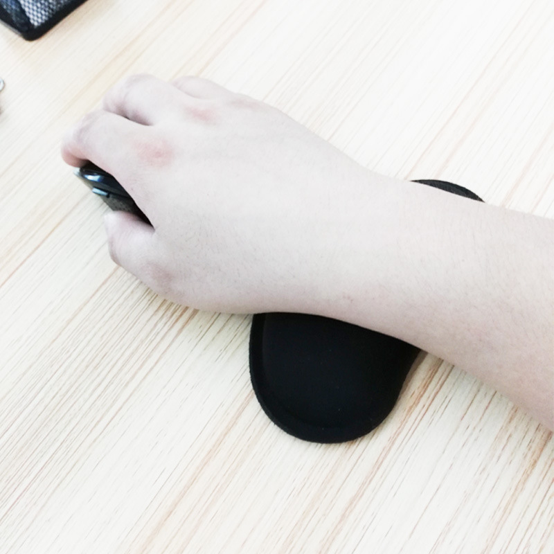 Podkładka pod mysz do gier Komfortowa podkładka pod nadgarstek 3D Żel krzemionkowy Poduszka na rękę z pianki bawełnianej Ergonomiczna podkładka pod mysz dla graczy PC Gaming