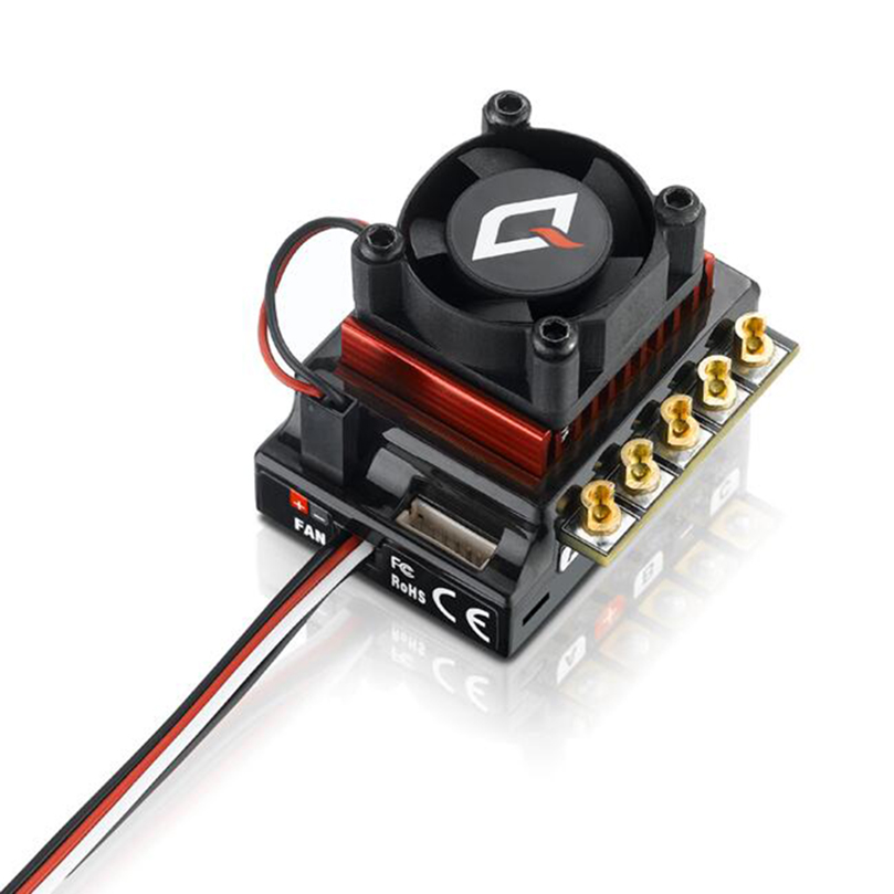 Hobbywing Quicrun 10BL120 Sensored 120A/10BL60 Sensored Brushless Esc Speed Controller Voor 1/10 1/12 Rc Mini Auto