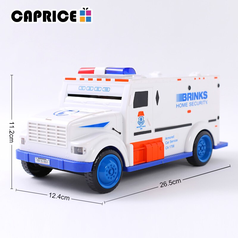 Coin Bank Veilig Auto Spaarpot Digitale Storting Dozen Elektronische Kids Speelgoed Spaarpot Saving Woondecoratie Accessoires C00127