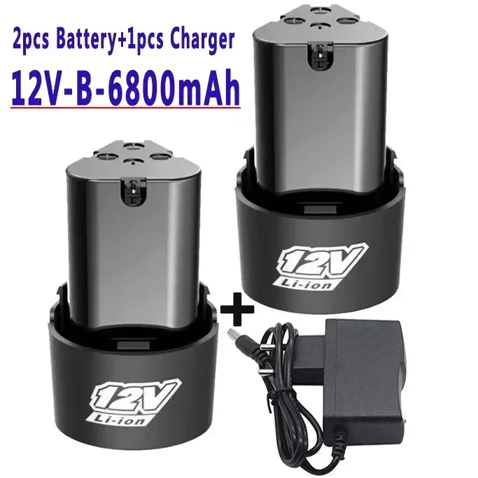 12V 6800mAh Universal-Akku mit hoher Kapazität für Elektro werkzeuge Elektro schrauber Elektro bohrer Li-Ionen-Akku: other