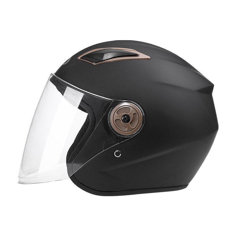 Retro Motorfiets Halve Helm Voor Mannen En Vrouwen, Open Gezicht Mode Retro Motorfiets Halve Helm Voor Mannen En Vrouwen, Open Gezicht Mode