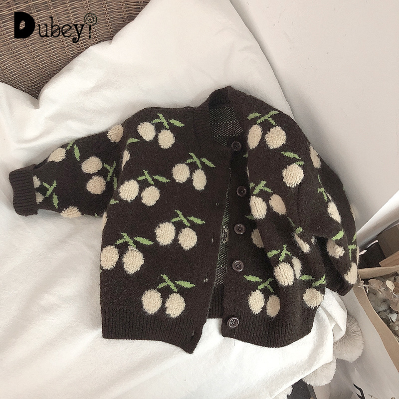 Kinderen Gebreide Trui Voor Meisjes Zachte Dikke Vest Uitloper Peuter Meisje Leuke Tops Kinderen Kleding Herfst Winter Kleding