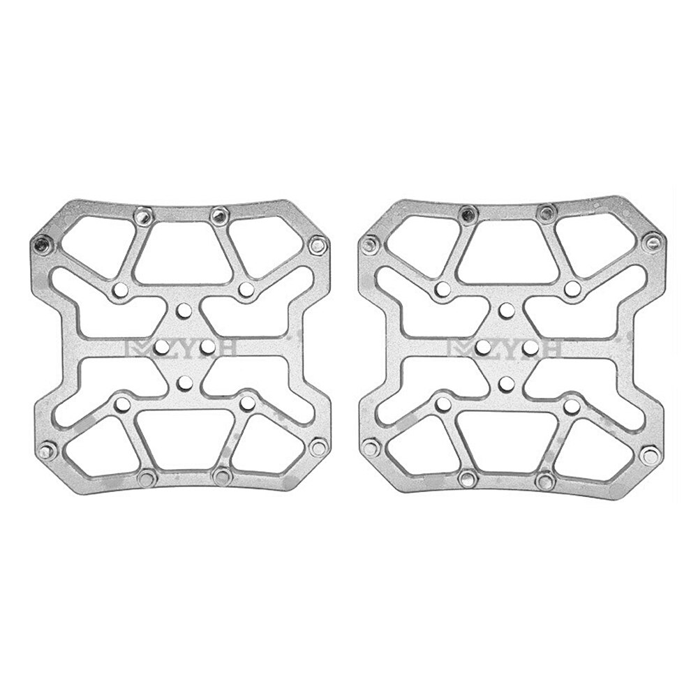 Mtb fjell pedal plattform adaptere sykkel clipless til spd til keo pedal plattform 90 * 90mm aluminiumslegering: titan