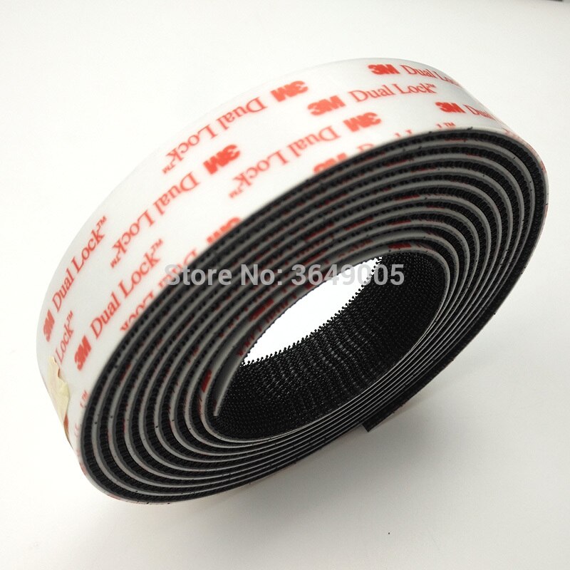 Tipo 400 3 M doppio serratura SJ3551 Nero Fungo VHB adesivo Richiudibile fissaggio nastro