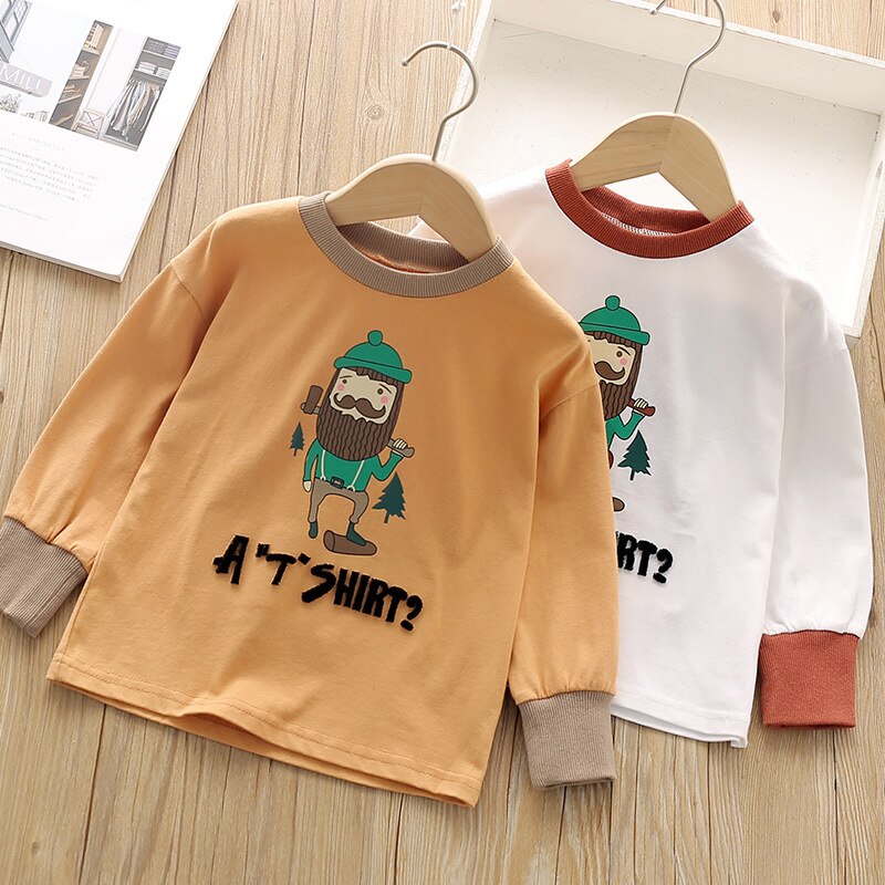 Peuter babymeisjes mooie schattige kleding lange mouwen cartoon trui tops 4-8 jaar oude broek outfit herfst winter tops
