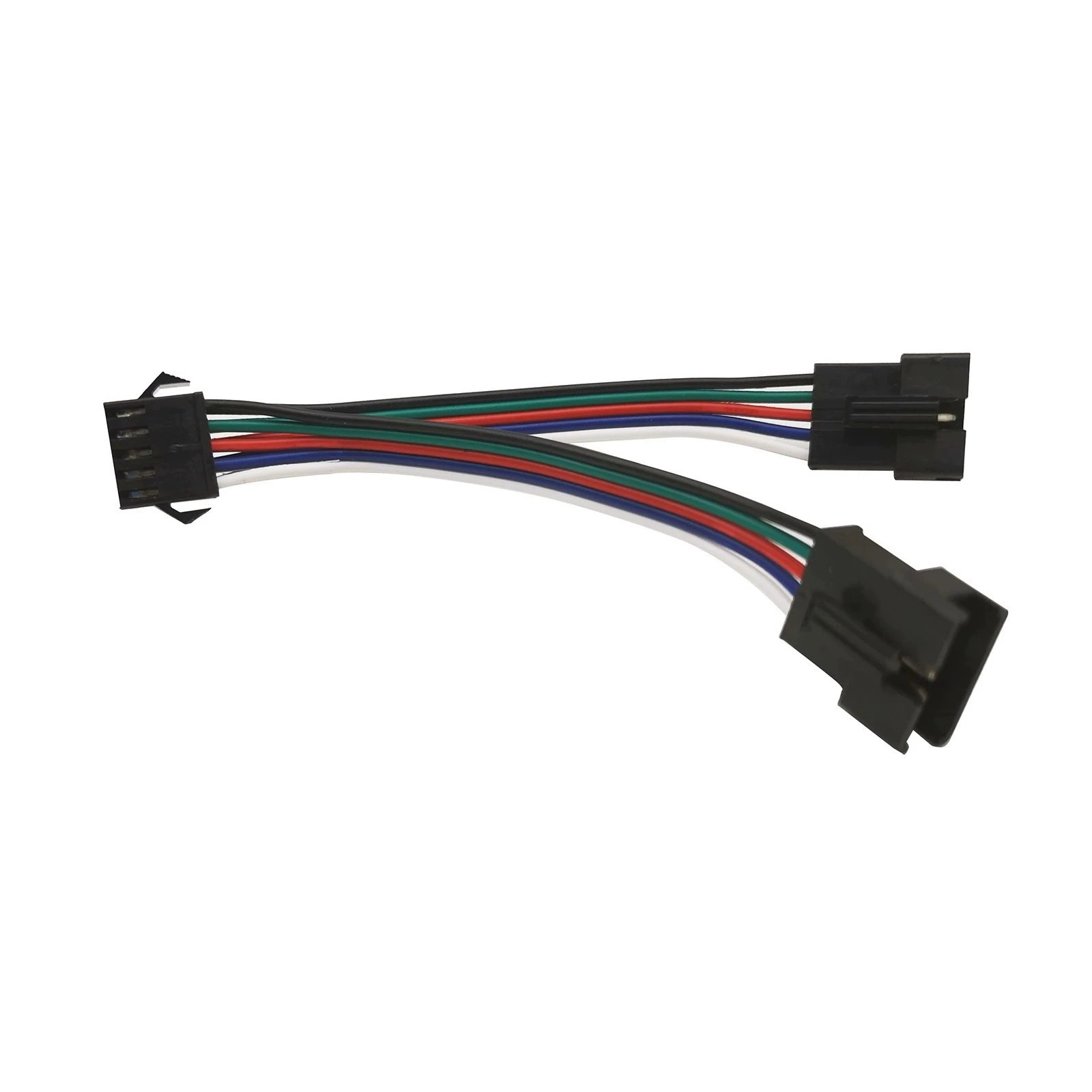 5/10 stk. 2 -bens 3p 4p 5p sm2.54 jst splitter-stikkabel 1 to 2 han-til-hun-stikledning 15cm til cct rgb rgbw led-strimmellys: Multi / 5-9 stk