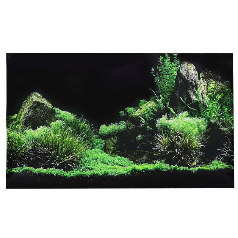 Aquarium Fish Tank Seafloor Water Gras Achtergrond Decoratie Schilderen Pvc Sticker Aquarium Aquarium Decoraties