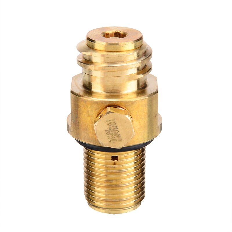 Messing sodastream  co2 pin ventil adapter  m18*1.5 gevind udskiftning  co2 pin ventil converter værktøj tilbehør