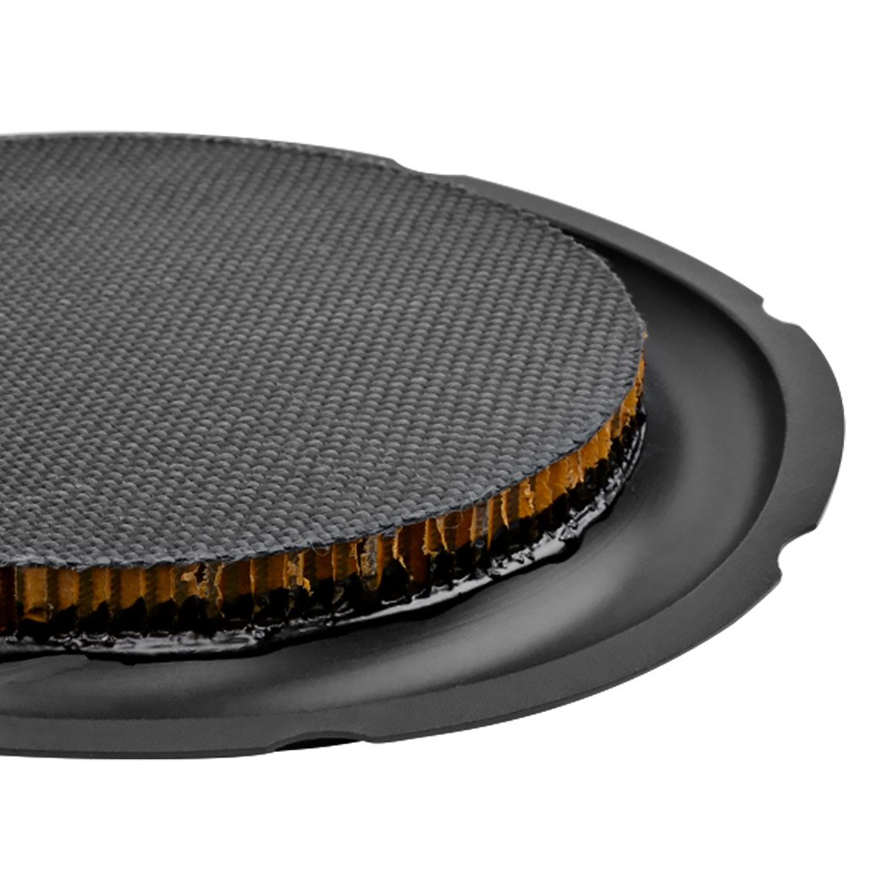 Aiyima 8 tums 10 tums basradiator passiv bikakeformad gummi vibrationsplatta extra basmembran för 8 " 10 " bashögtalare gör det själv