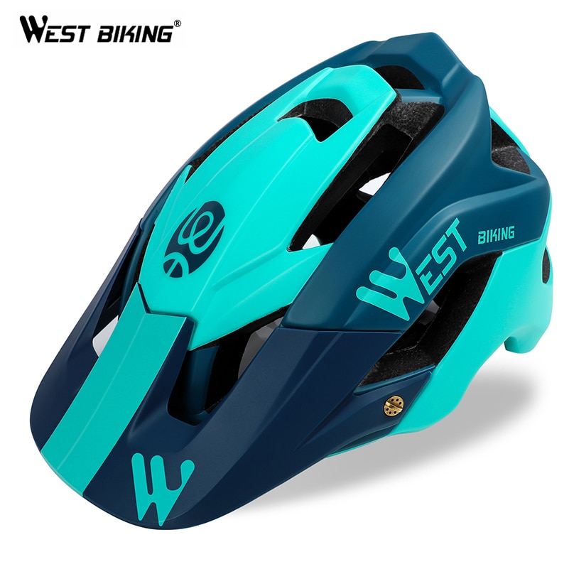 WEST BIKING Fiets Ademend Helmen Mountain Verstelbare Fietsen Sport Veiligheid Helm Unisex Bike Ultralight Helm