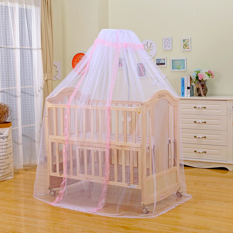Bebê verão mosquito net cama mosquiteiro branco cama cúpula pendurado mosquito capa anti-mosquito mosquito rede 160x450mm