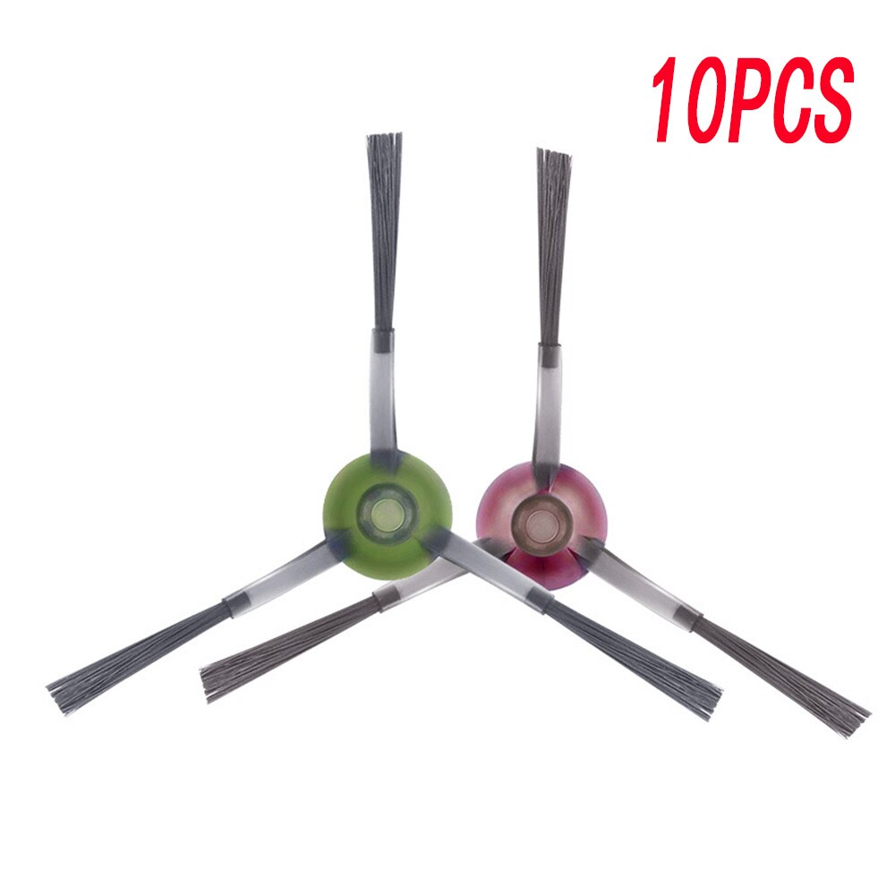 Filter Side Brush Mop Cloth Set for Ecovacs Deebot Ozmo T8 Vacuum Cleaner Parts replacement home accessories: 10pcs Side brush