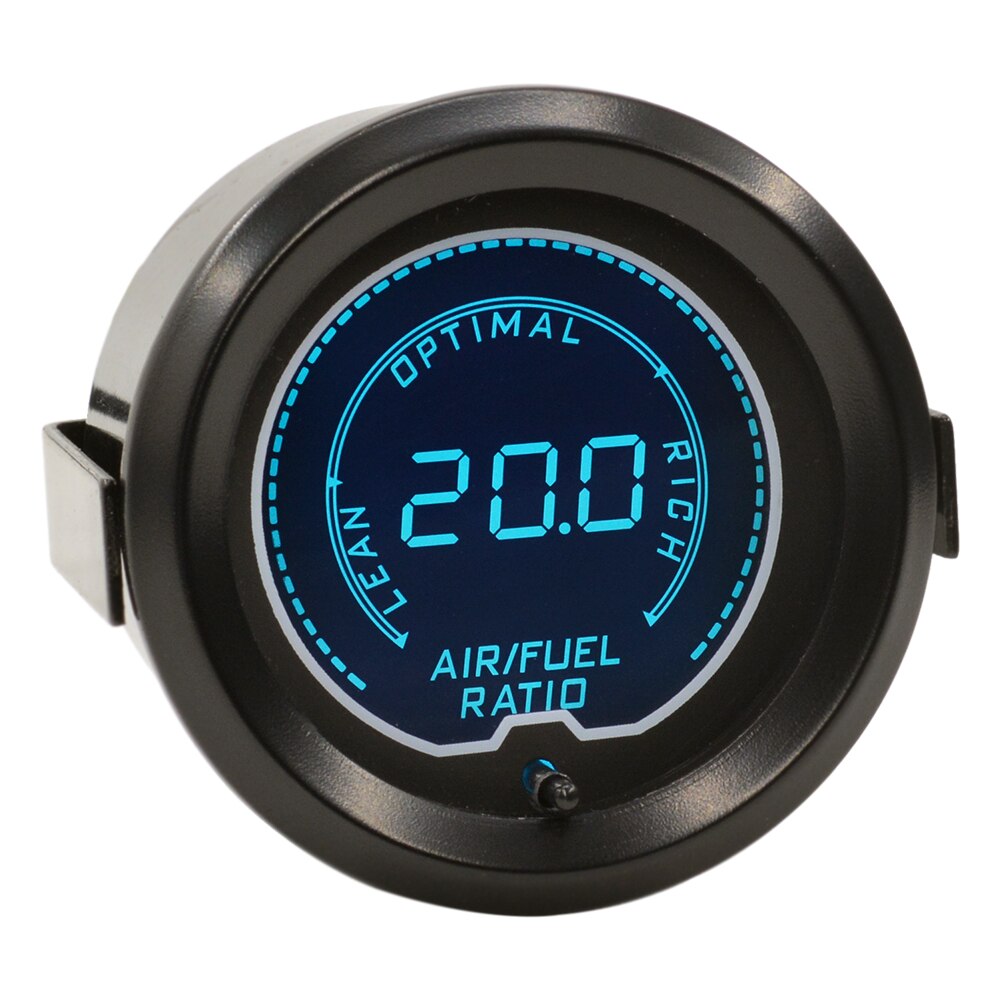Dragon 52mm(2 Inch) Auto Car Air Fuel Ratio Gauge LCD 7 Colors Backlight Narrowband O2 Oxygen Sensor Meter: Gauge