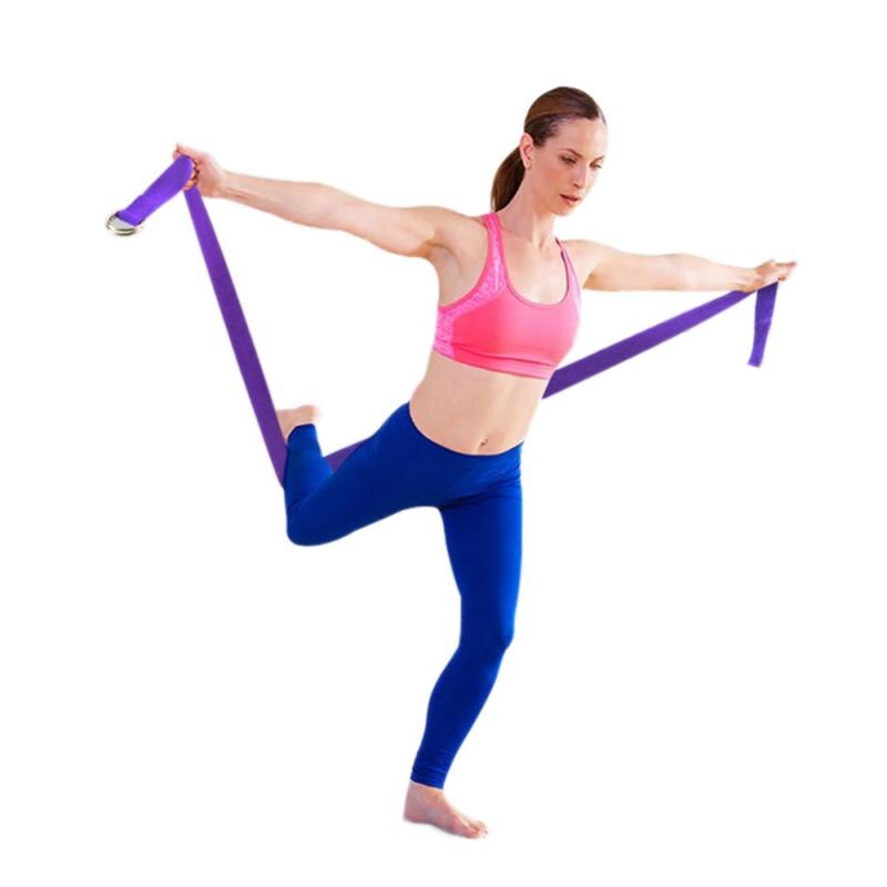 Yoga Resistance Bands Flexibility Stretching Fitness Stretchers Strap for Ballet Cheer Gym Trainer Etretching Exercise Expander