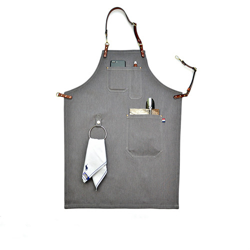 Senyue szef kuchni kelner piekarnia kawiarnia fryzjer fartuch grillowy robić ogólnych kombinezonów męskich i damskich: B-S