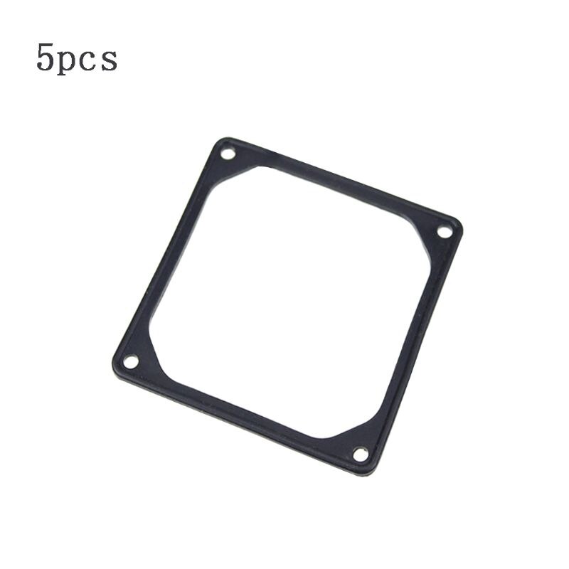 5PCS Silicone Rubber Fan Anti-Vibration Rubber Gasket Shock-proof Absorption Pad for PC Computer Case Accessories: 8CM 8CM