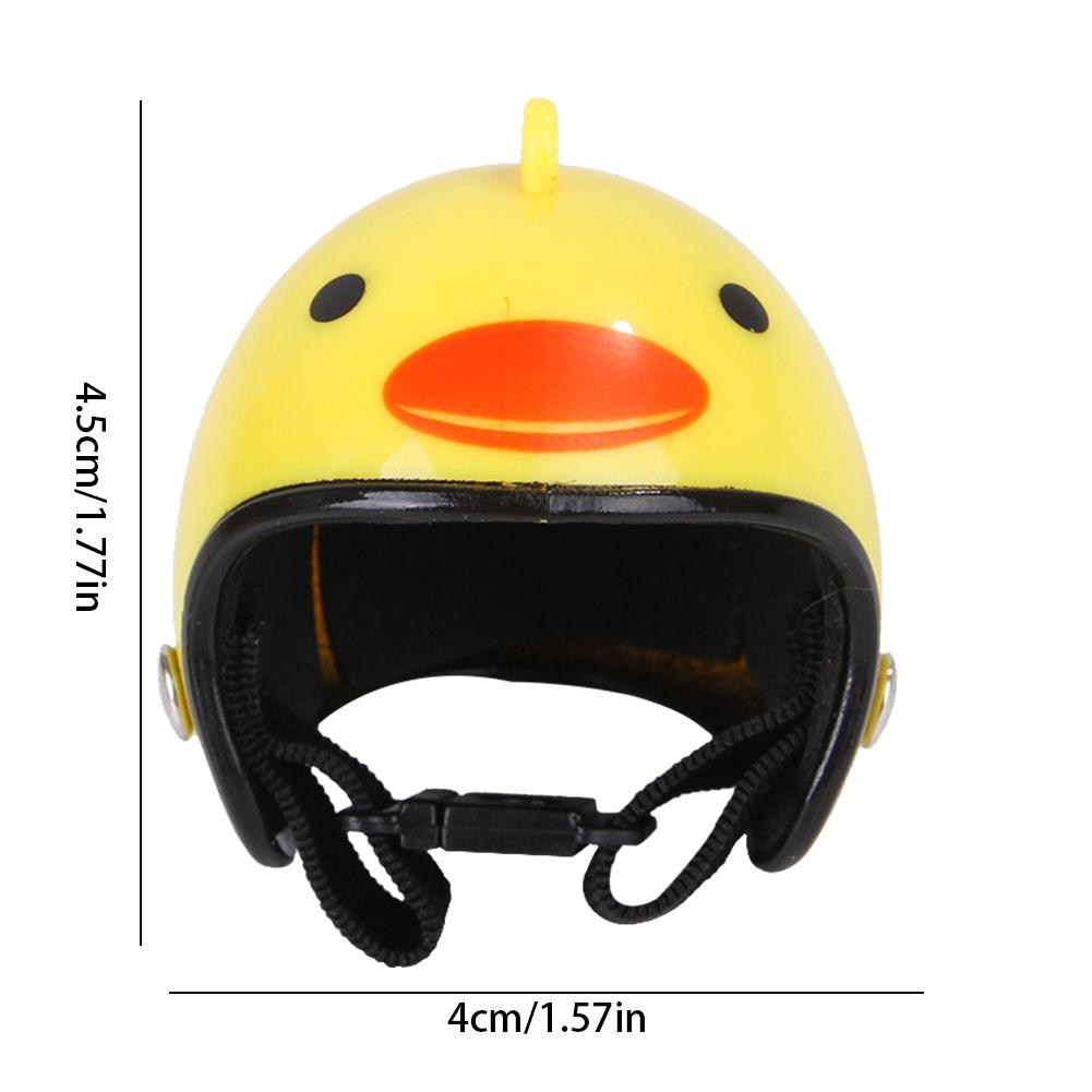 Casco de pollo para mascotas pequeñas, sombrero duro para pájaros, protector de cabeza de pollo, decoración de gallo: D