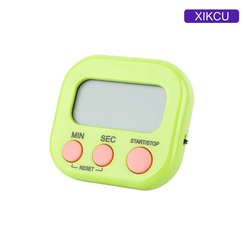 Timer elettronico multifunzione magnetico Display LCD Gestisci l'autodisciplina Timer Conto alla rovescia per la cottura Promemoria per l'apprendimento Regalo: Bundle4