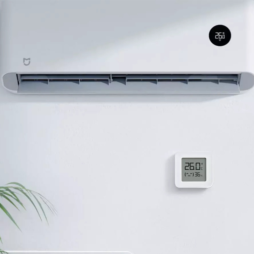 Xiaomi mijia lcd bluetooth termometer hygrometer 2 høj præcision sensor app kontrol trådløs intelligent termo-hygrometer