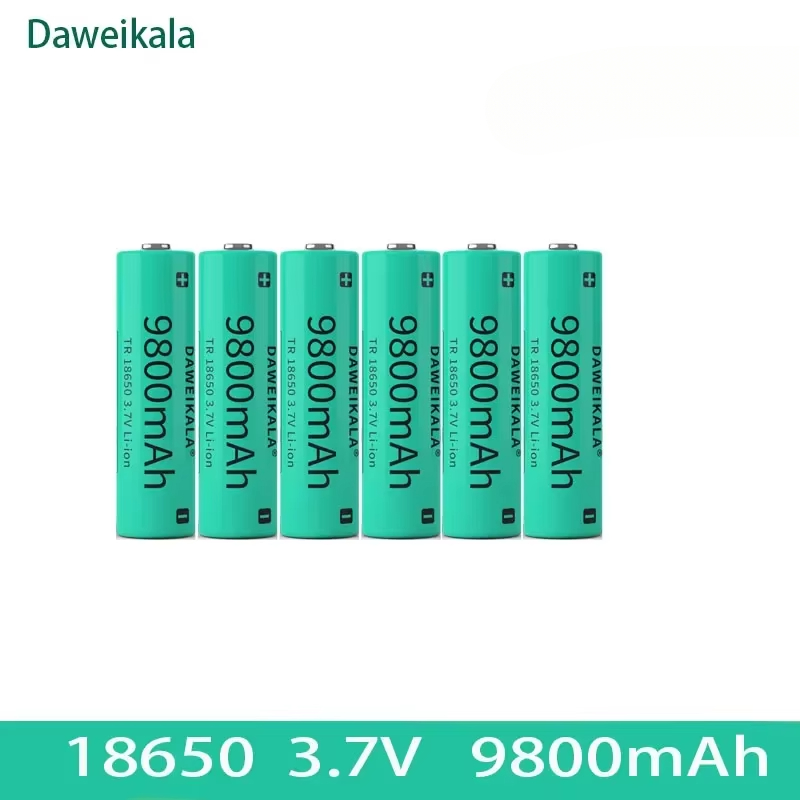 18650 3.7V 9800mAh Rechargeable Battery for Flashlight Torch Headlamp Li-ion Rechargeable Battery