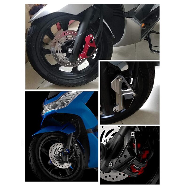 Pinza de disco delantero CNC para motocicleta, Protector de freno Brakecaliper, accesorios de cubierta para Honda PCX125 PCX150 2004