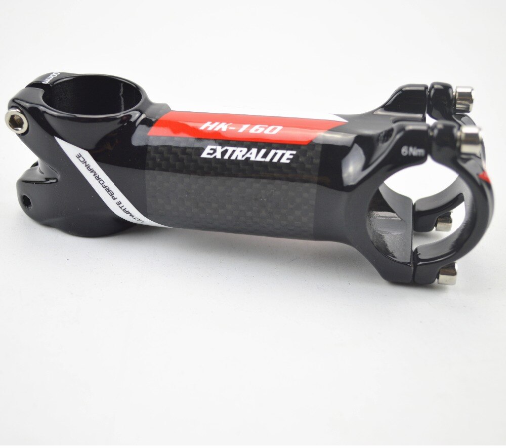 Mtb Stem Potence Carbone Carbon Bike Stem Bicycle Parts 31.8mm 80mm -110mm 3k Finish Cycling For 28.6mm Fork