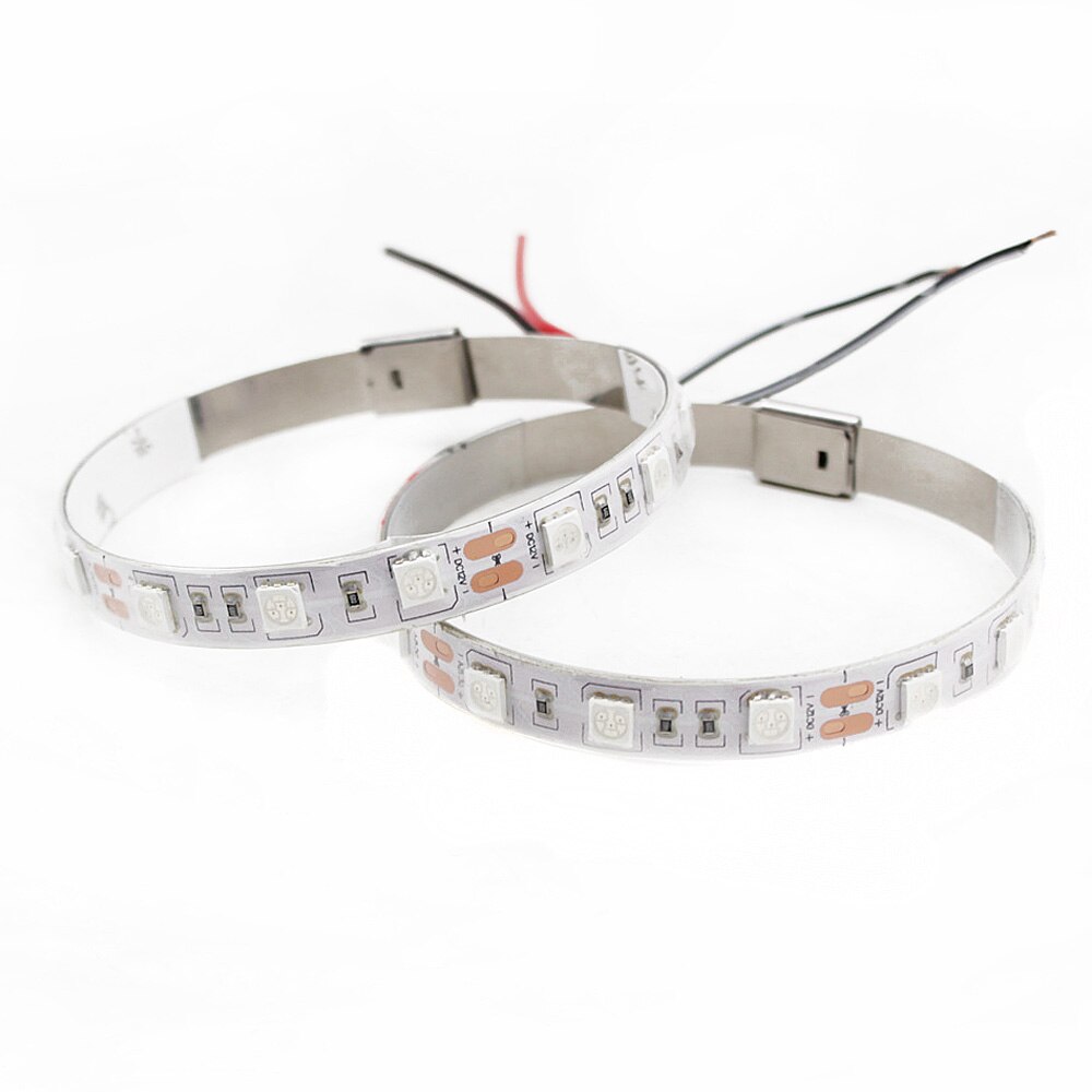 LED DRL/Turn Signal Light Strip For Suzuki GSR GSX-R 600/750 GSXS 1000 HAYABUSA B-KING KATANA For Front/Rear Fork Shock Absorber