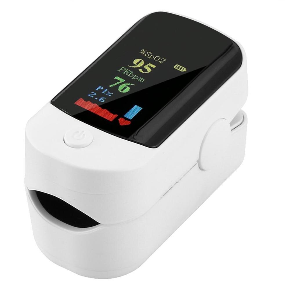 Draagbare Vinger Pulsoximeter Blood Zuurstofverzadiging Meter Vingertop Pulsoximeter SPO2 Monitor Oximetro Dedo Oximeter