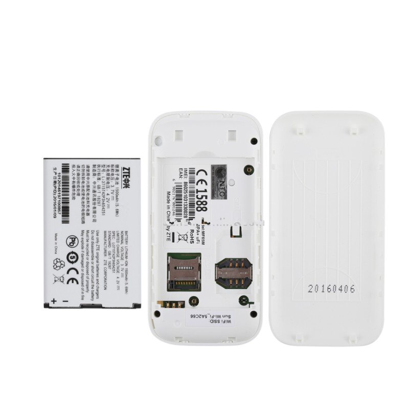 Unlocked 3G HSDPA Wireless Router Mobile WiFi ZTE MF65m wifi router