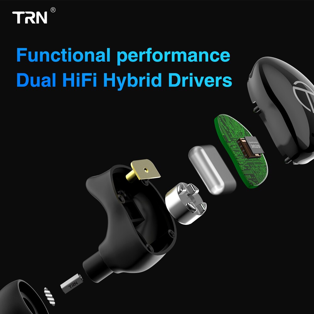 TRN T200 Bluetooth 5,0 inalámbrica Bluetooth auriculares ipx5 Mini HIFI auriculares deportes en la oreja los auriculares O5 X1E X1 O2 E12 MTW100 I8
