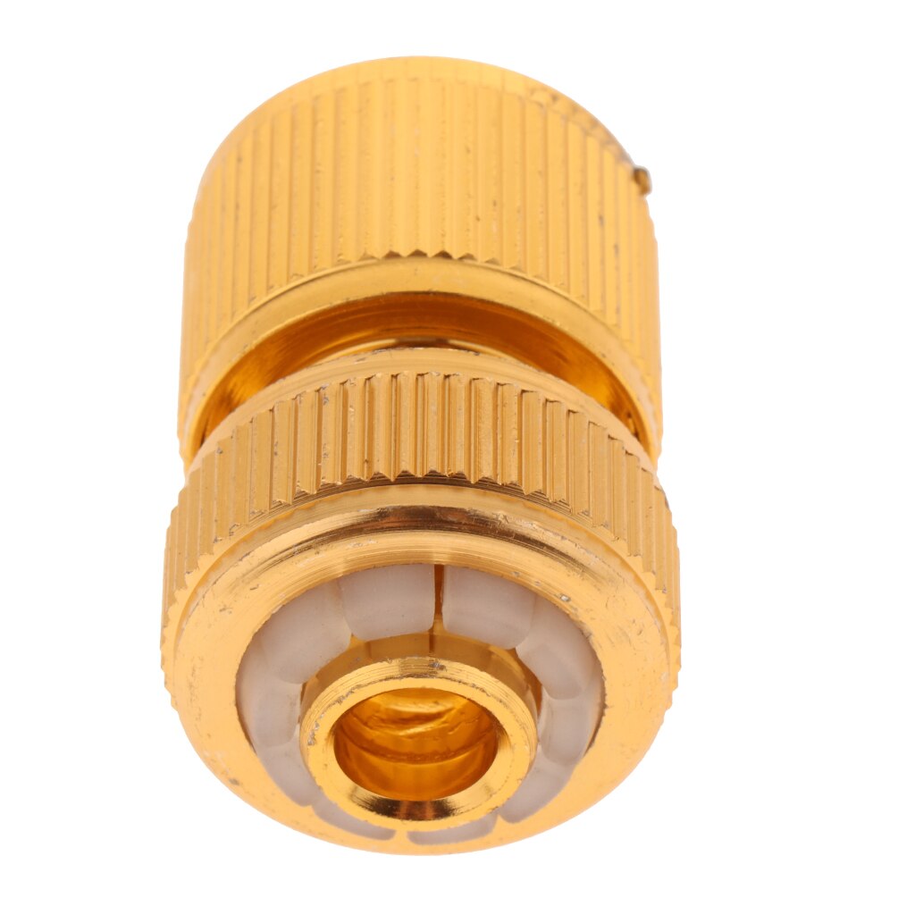 Threaded Brass Garden Hose Tap Connector Garden Water Pipe Quick Connectors for Watering Irrigation System 1/2" Female