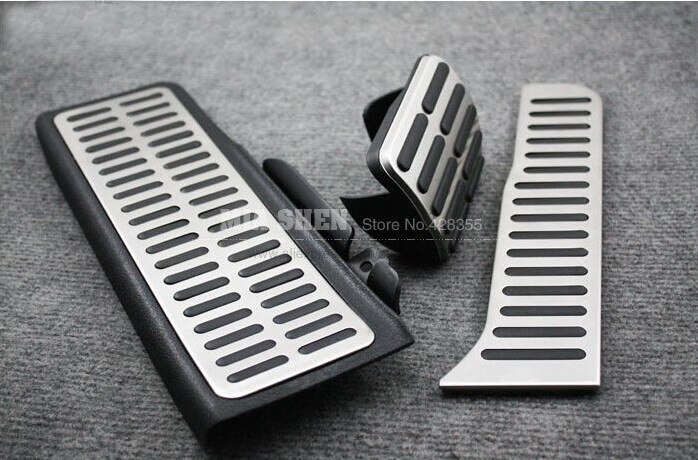 Auto gas accelerator pedal, footrest and brake pedal For Volkswagen VW Tiguan, Scirocco, Touran,skoda yeti, Superb,MT and AT: AT