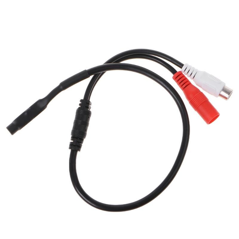 Mikrofonempfindliches aufnahmekabel für cctv-sicherheitsmonitor-dvr-kamera
