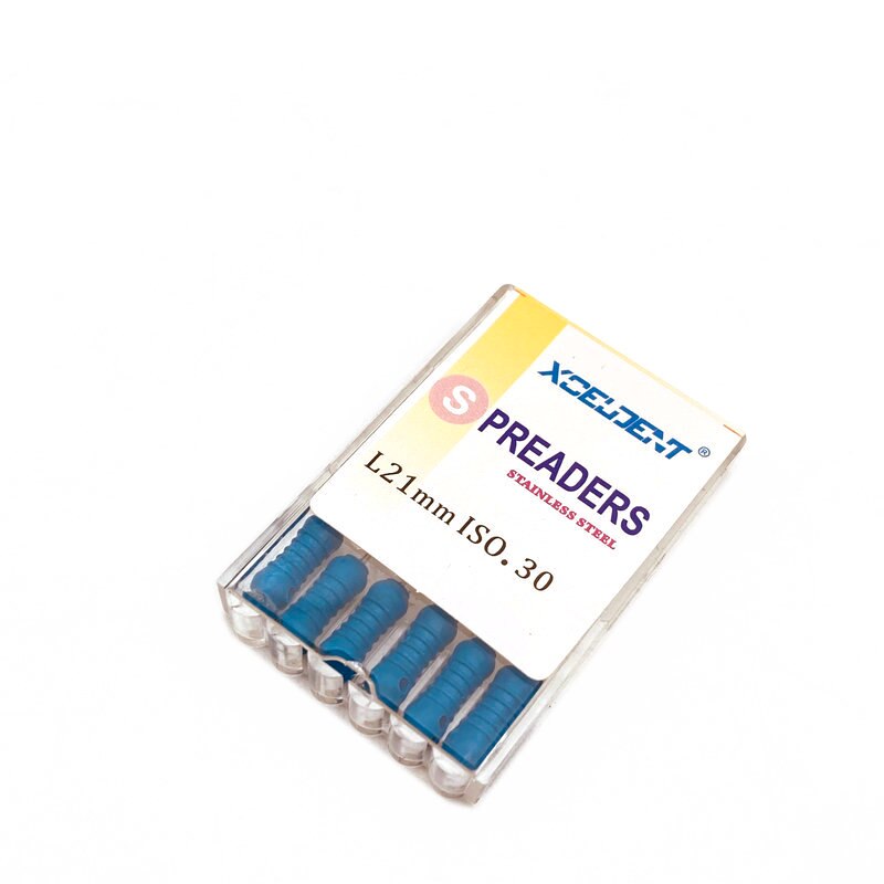 Zahn Edelstahl Treuer Zahn Finger Spreader für Wurzel Reinigung Zahnmedizin S-Datei: 21mm S-Datei  Nein.30