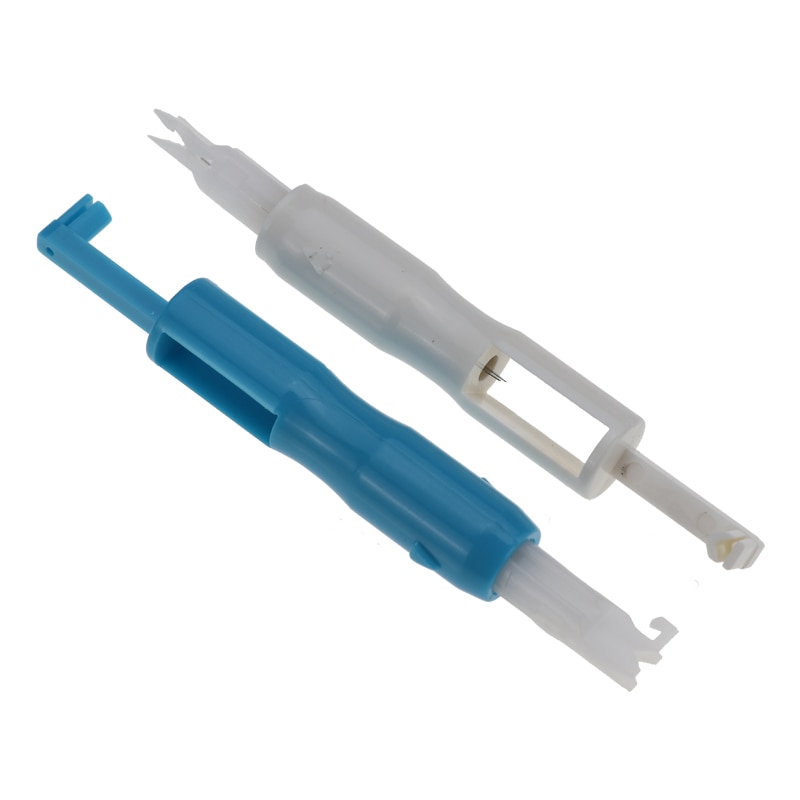 1Pcs Needle Threader Insertion Tool Applicator For Sewing Machine Sew Thread