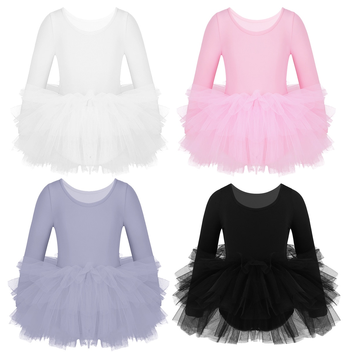 freundlicher Mädchen Ballett Trikot Ballettröckchen tanzen Kleid Halloween Art Leistung Kleidung Herbst Ballerina lyrisch ÜSpund Felsen