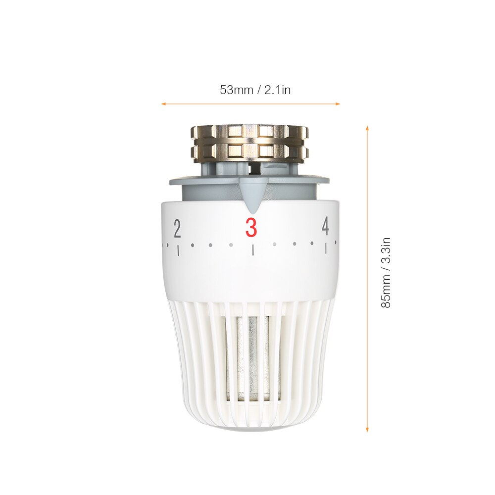 Thermostatic Radiator Valve Frost-proof Function Temperature Controller Heating System Constant Temperature Control Thermostat