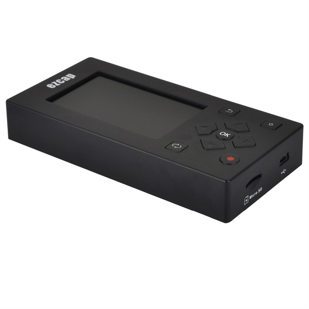 EZCAP AV Video Audio Capture Recorder Converter Records Analog VHS Camcorder DVD VCD DVR to SD 3'' LCD Playback HDMI OUT