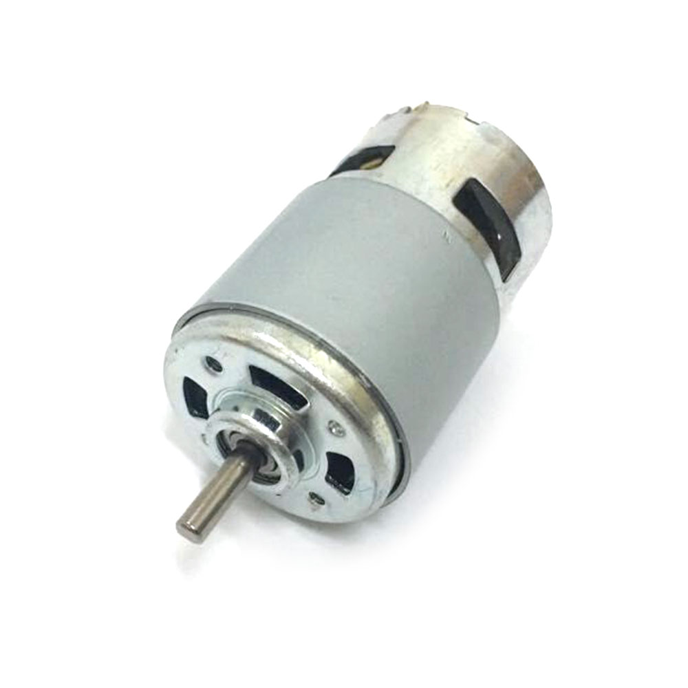 DC Electric 12V 24V 775 motor for drill High speed Large torque ball bearing tools Round Shaft