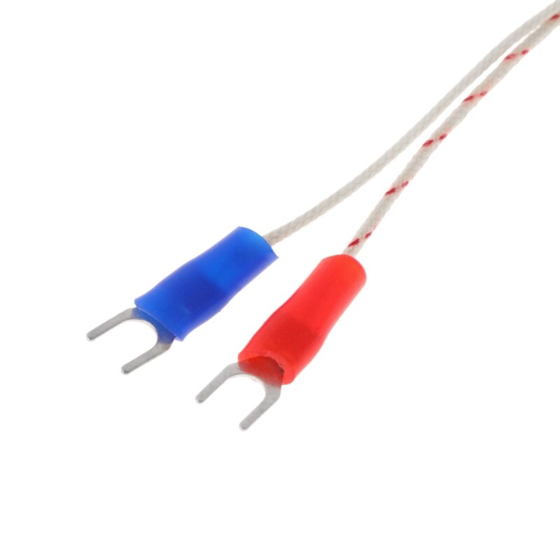 Termoelement temperaturregulator sensor 0-600c k type ledning 1m 5m sonde 5 x 30mm a0nc
