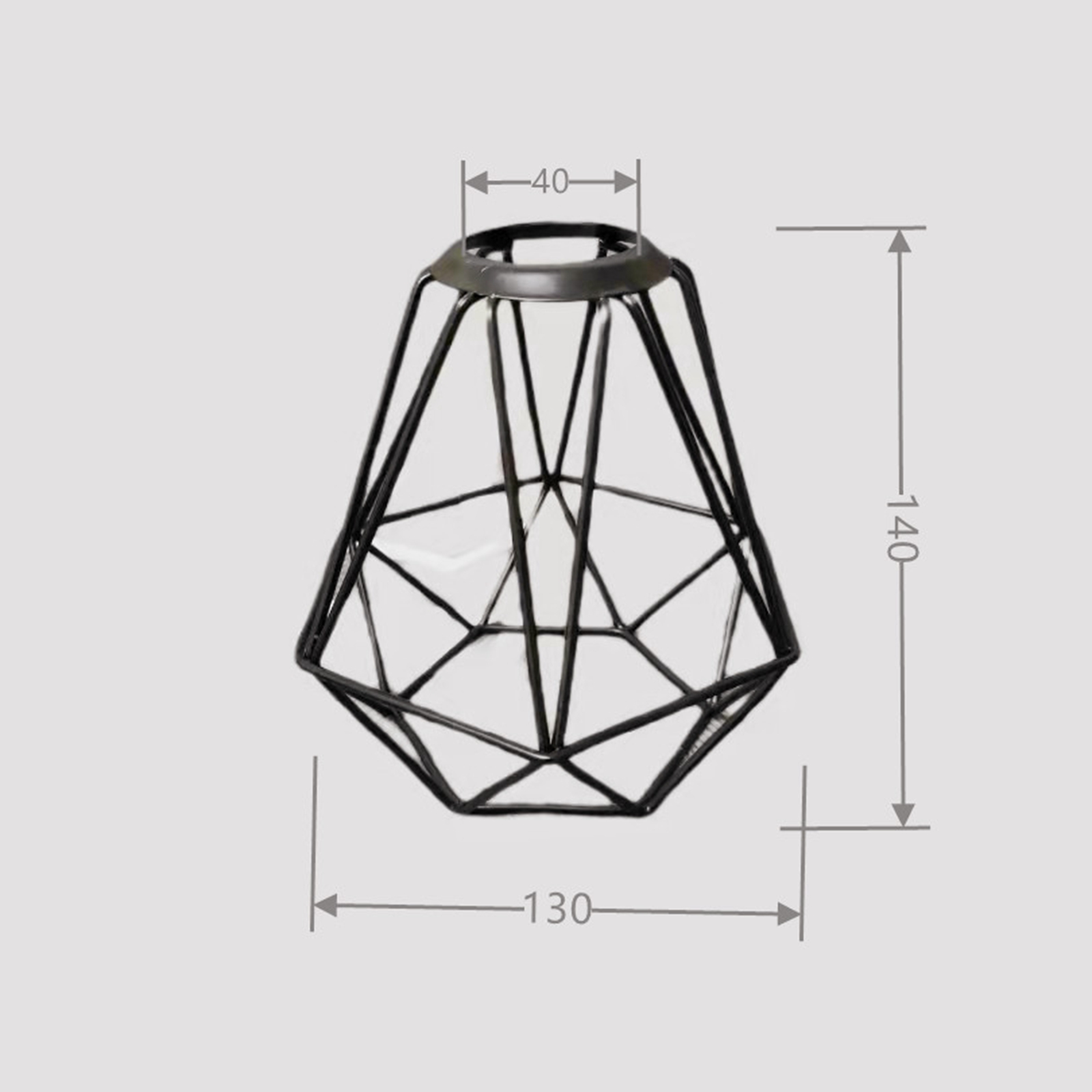 Hollow Out Metalen Hanglamp Shades Kroonluchter Lamp Cover Vintage Stijl