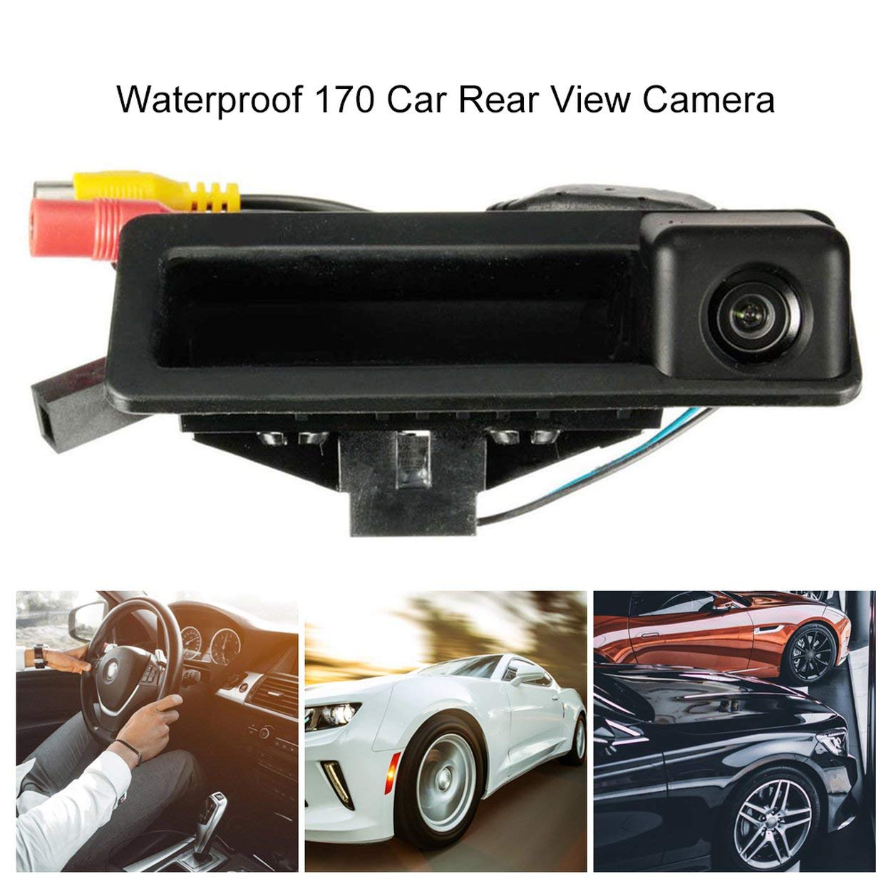 AL21-cámara trasera de marcha atrás para coche, para Bmw Serie 3/5, X5, X1, X6, E39, E46, E53, E82, E88, E84, E90, E91, E92, E93, E60, E61, E70, E71, E72