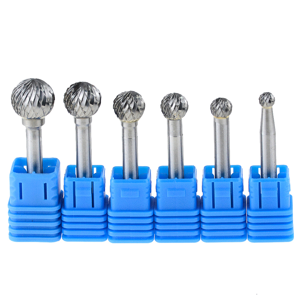 1Pc Dx Type Head Tungsten Carbide Rotary File Tool Point Burr Frees Grinder Schuurmiddelen Metaalbewerking Bit Gereedschap