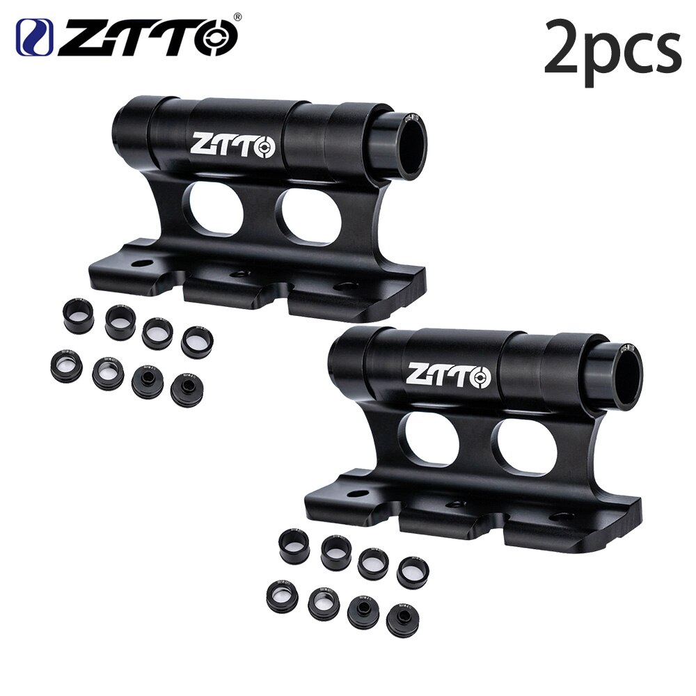 ZTTO MTB Road Bike Car Carrier Bike Car Racks Roof-Top Trunk Bicycle Quick Release Fixed Clamp Quick Installation Alloy Mount: QCZJ1 BLACK 2pcs